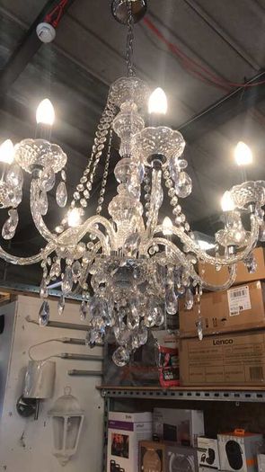 8 Bulb Chandelier