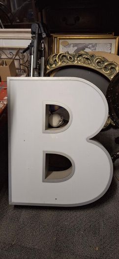 Large letter B