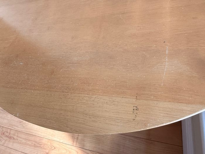 Wooden Half Moon Console / Hall Table