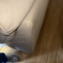 Leather 3 seater couch Image 5