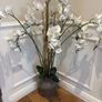large orchid faux plant Image 2