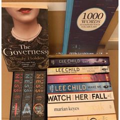Books selection bundle All for 5E Lee Child Lars Muhl Erin Kelly Dan Brown Marian Keyes Anna Burns Wendy Holden Patrick Ness