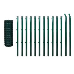Euro Fence Steel 25x1.5 m Green