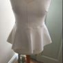 topshop  peplum size 10 Image 2