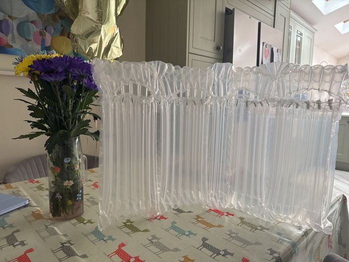 Bubblewrap for bottles