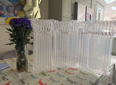 Bubblewrap for bottles