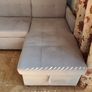 Chelsea Silver Corner Sofa Bed Image 4