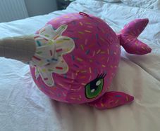 Cuddly Whale / unicorn teddy