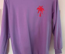 Pink Palm Hoodie ( Dupe)