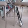 Dining Set (Glass & Chrome Table + 3 Chairs) + 1 M Image 3