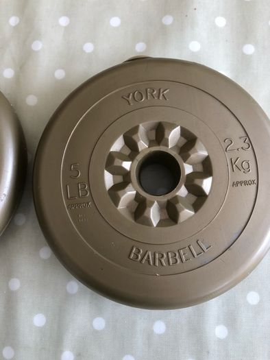 York Barbell Weights 2.3kg x2
