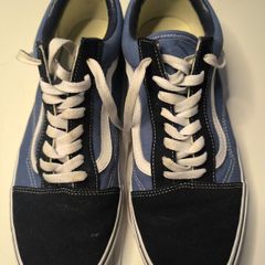 Blue shoes Vans