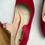 Velvet Red sandles Image 8