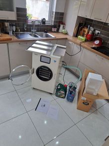 HFD4 Vacuum Freeze Dryer 4 to 6kg Capacity Complete Setup