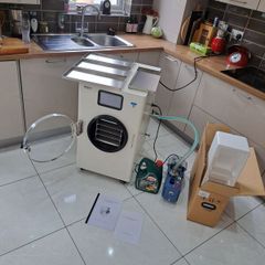 HFD4 Vacuum Freeze Dryer 4 to 6kg Capacity Complete Setup
