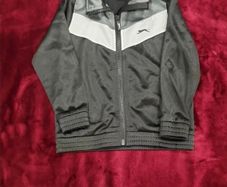 Slazenger Black Zip Tracksuit Top