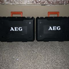 AEG angle grinder