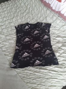 black adidas t shirt