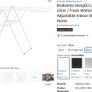 Brabantia Compact, Adjustable Indoor Stainless Steel Image 6