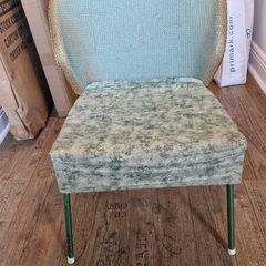 1950s Lloyd Loom Bedroom Chair