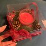 Christmas Candle Centrepiece BNIB Image 2