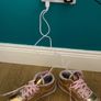 Sketchers Light Up Gold Runners Image 6