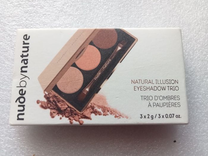 Nude By Nature Natural Illusion Eyeshadow Trio 03 Rose