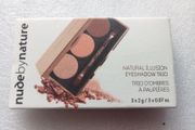 Nude By Nature Natural Illusion Eyeshadow Trio 03 Rose