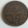Prussia 3 pfennig Image 2