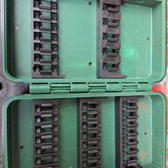 Tool bit accessiores clip box holder