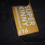 Next super skinny grey  jeans with strech Image 3