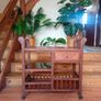 Wooden tea trolley / serving cart Image 2