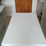White IKEA Linnmon Adils Desk  Lightweight Image 2