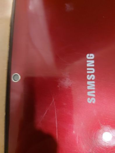 Samsung Galaxy Tab 2, 10.1 inch, Red, 16GB, Dead line of pixels across screen, otherwise good condition
