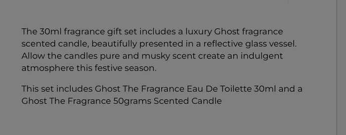 Ghost Perfume Gift Set
