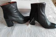 Hispanitas -  Black Leather Ankle Boots - Size 38 UK 5 - BNWT RRP 170