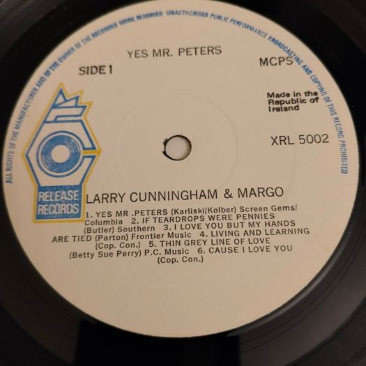 Larry Cunningham and Margo - Yes! Mr Peters