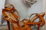 Tan High Heels Size 10
