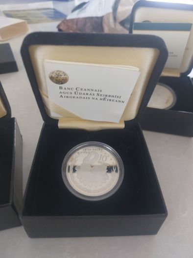 swan with eggs silver proof