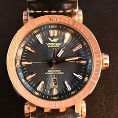 Vostok-Europe Energia Bronze watch .