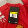 Brand new retro kit manUnited 2008 final kit zize 16 kids Image 2