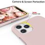 Liquid Silicone Case For iPhone 11 Pro Luxury Thin Soft Phone Cover New Pink Sand - FHT3IP11PLK Image 2