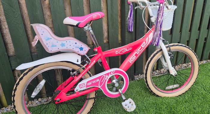 Girls 18 inch Bike