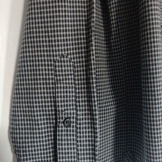 Grey/Black Men Shirt, size S