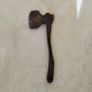 Antique Hatchet Approx 200 Years Old - Vintage Wood Tools For Carving Chopping - Solid Steel Tool Image 6