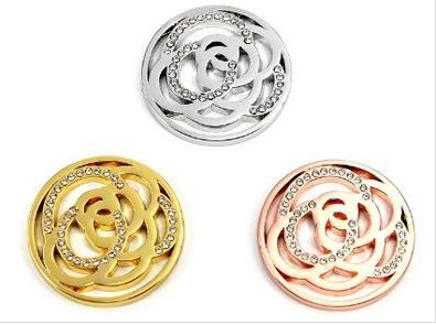 Mi Moneda Style Rose 33mm Coins