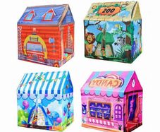 New Children Kids Play Tent Fairy Princess Girls Boys Hexagon Playhouse House