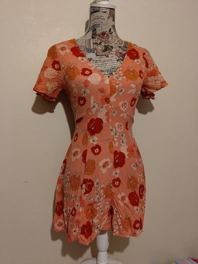 New Look Floral Playsuit