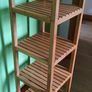 Bamboo Shelving Unit, 5 Shelves, 140 cm Image 8