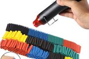 328pcs Heat Shrink Tube 2:1 Shrinkable Wire Shrinking Wrap Tubing Wire Connect Cover Protection with 300W Hot Air Gun